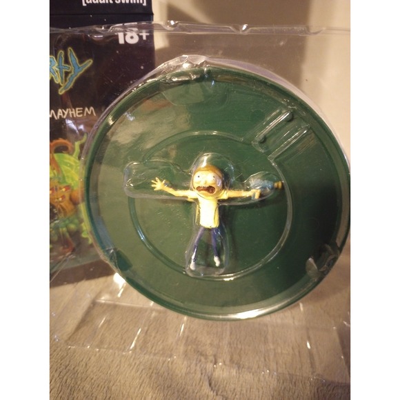 New Rick and Morty Figure Adult Swim Morty Monster Mayhem 18+ New Open Box - Picture 3 of 5